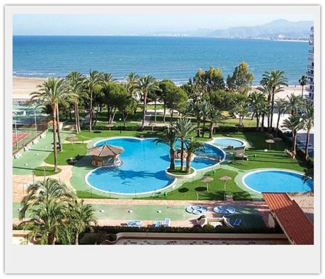Apartamento Florazar 2, 10ºc Cullera Фаро де Куйера Екстериор снимка